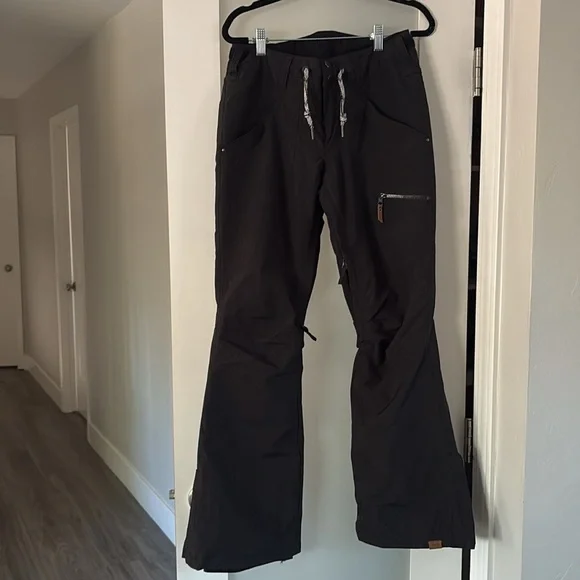 ROXY SKI-PANTS WOMENS SIZE XS BLACK ROXY NADIA SNOW PANTS - Picture 3 of 12